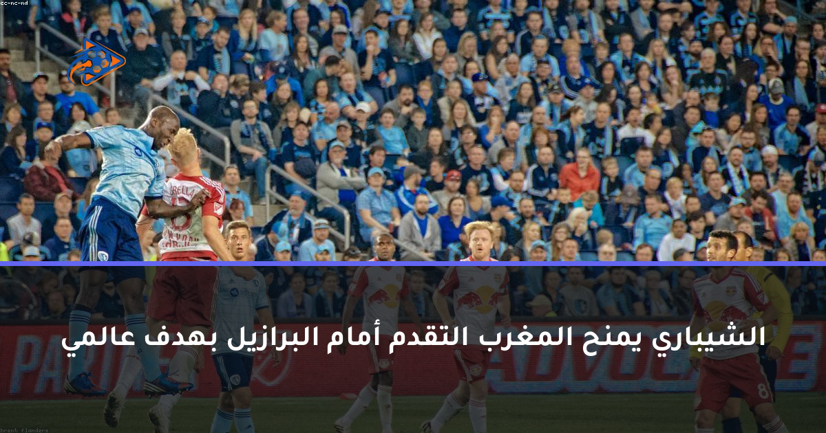 الشيباري يمنح المغرب التقدم أمام البرازيل بهدف عالمي