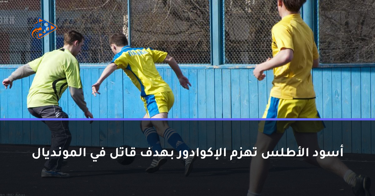 أسود الأطلس تهزم الإكوادور بهدف قاتل في المونديال