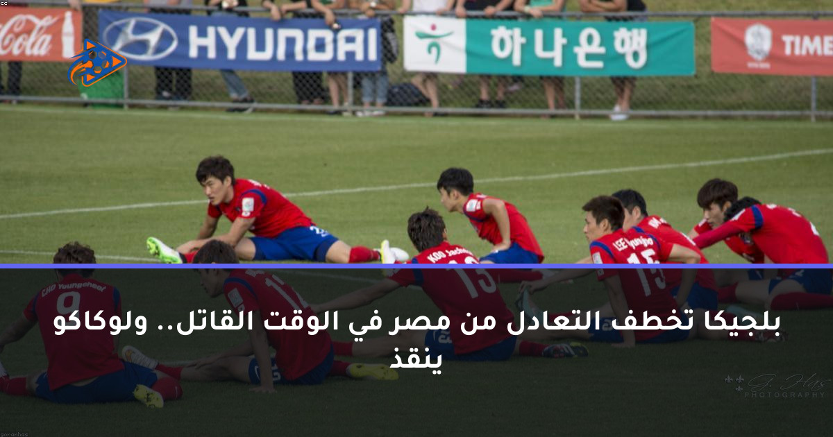 بلجيكا تخطف التعادل من مصر في الوقت القاتل.. ولوكاكو ينقذ